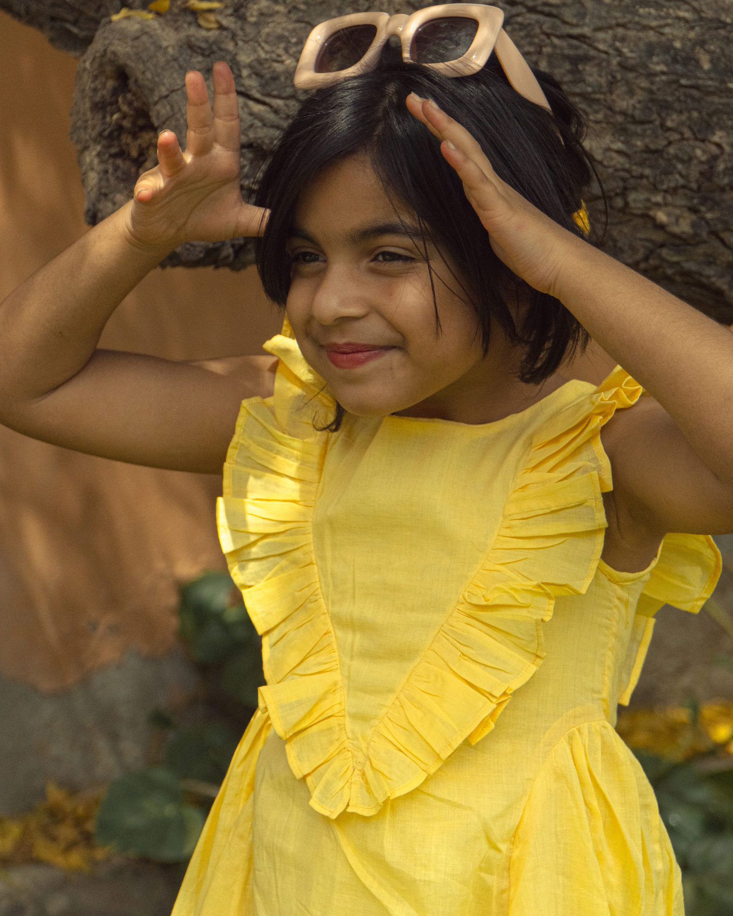 Sunkissed Mul-Cotton Dress
