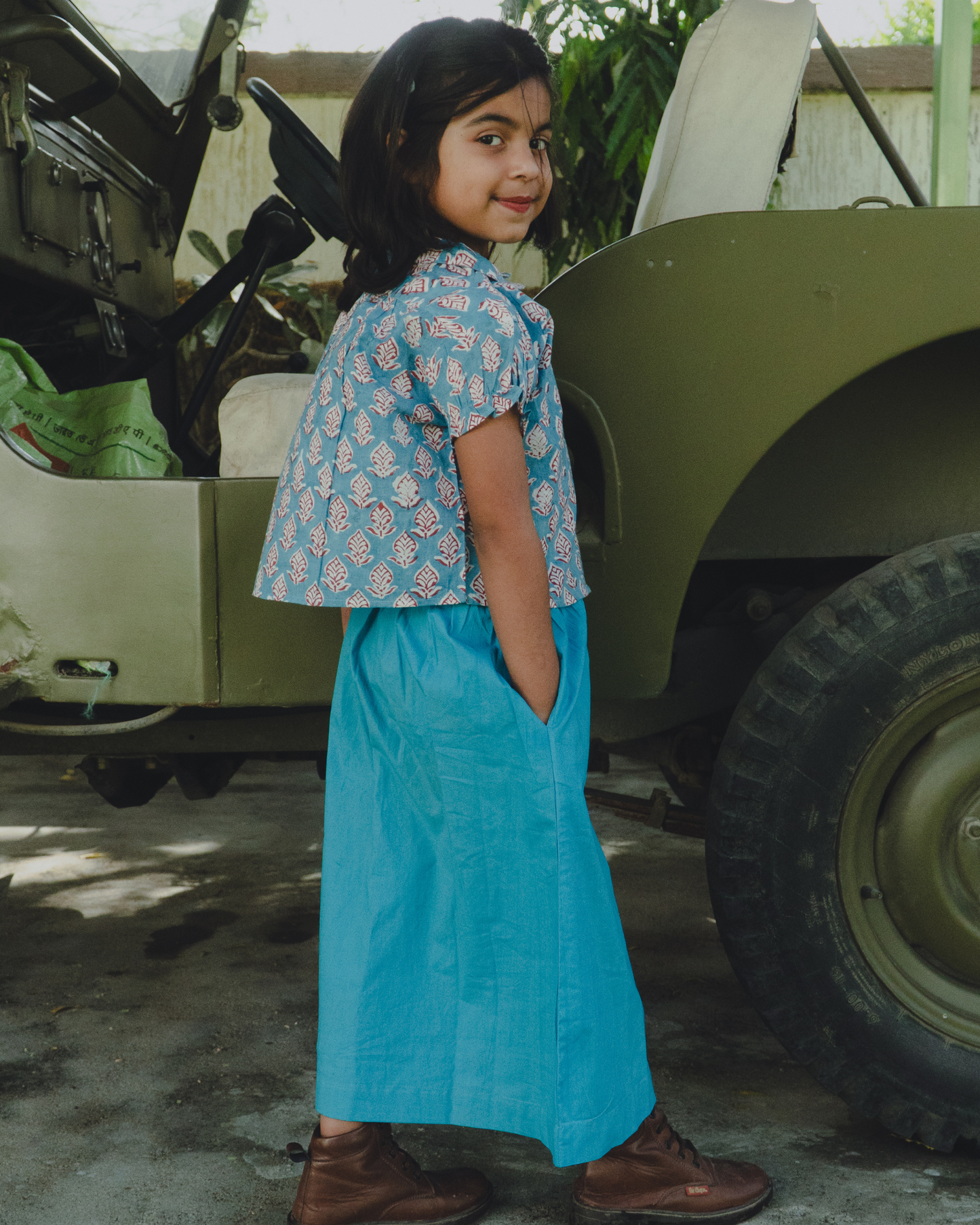 Lagoon Skirt Top Co-ord set