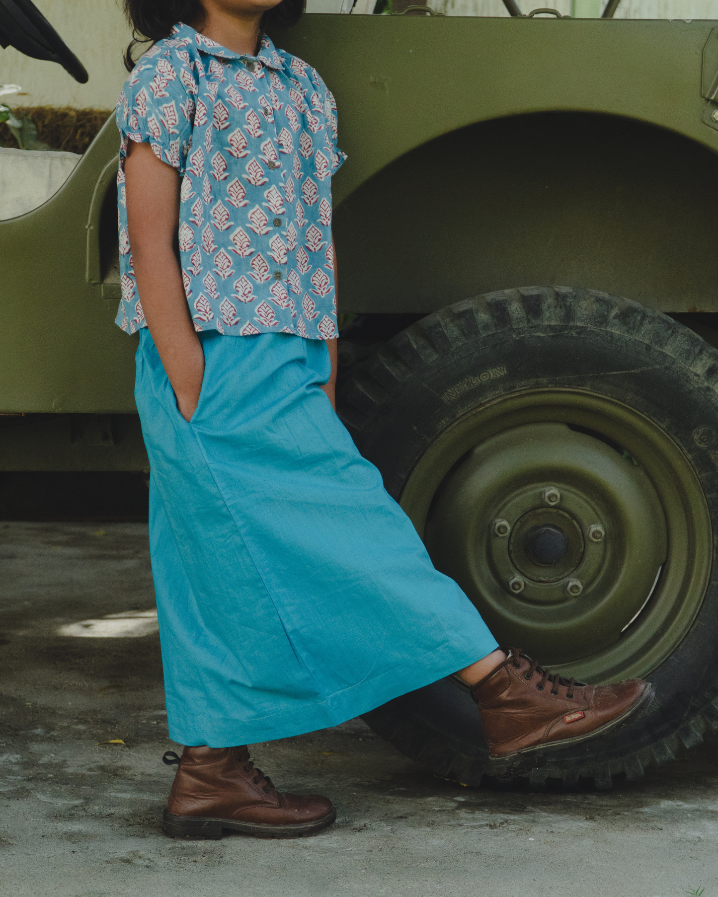 Lagoon Skirt Top Co-ord set