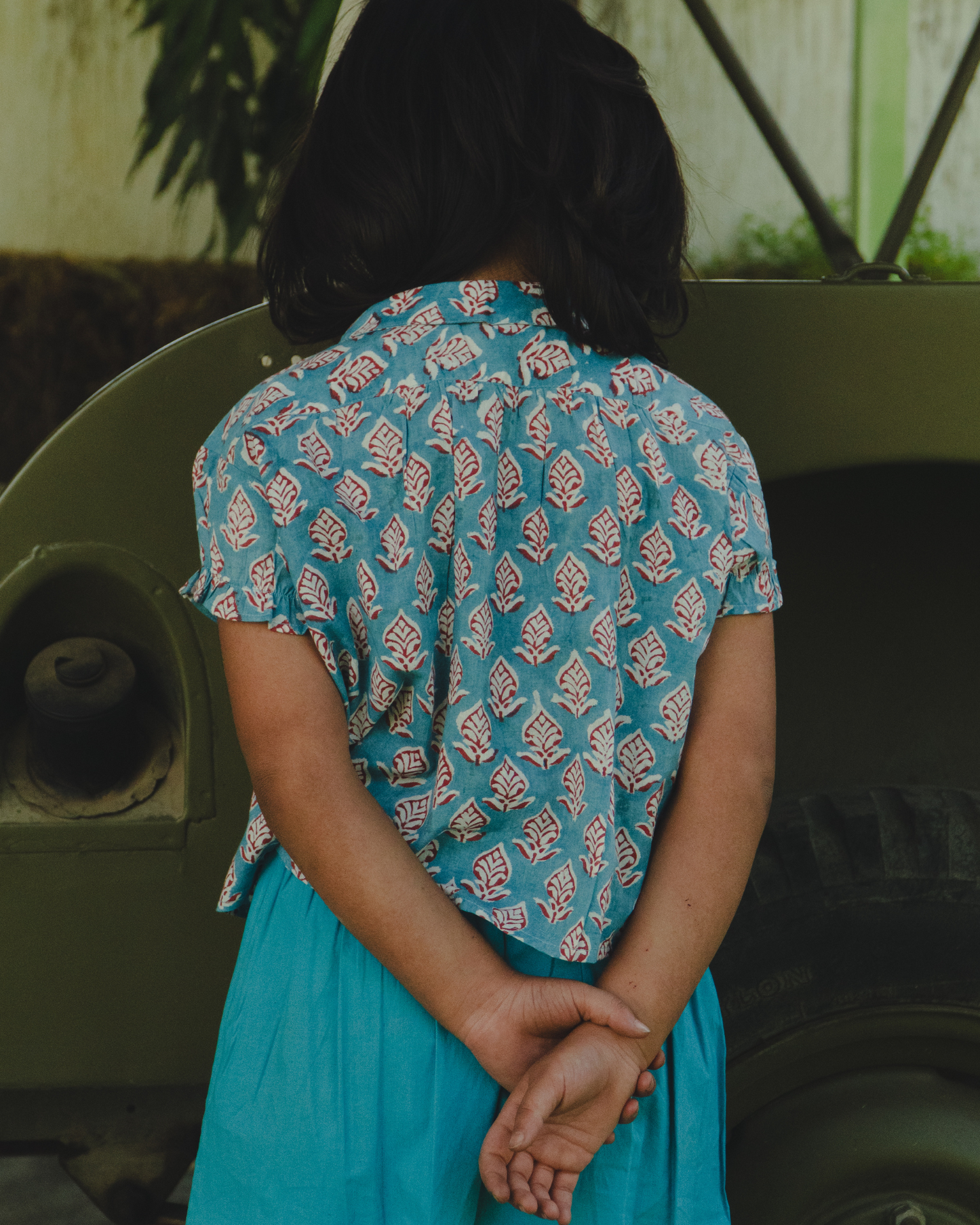Lagoon Skirt Top Co-ord set