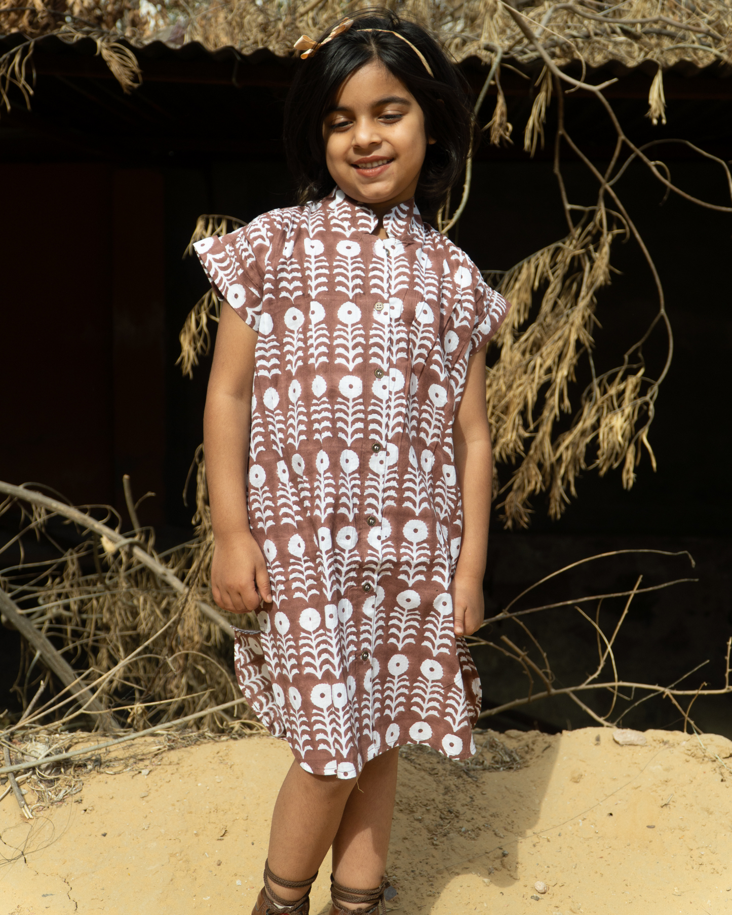 Cocoa Shirt Dress