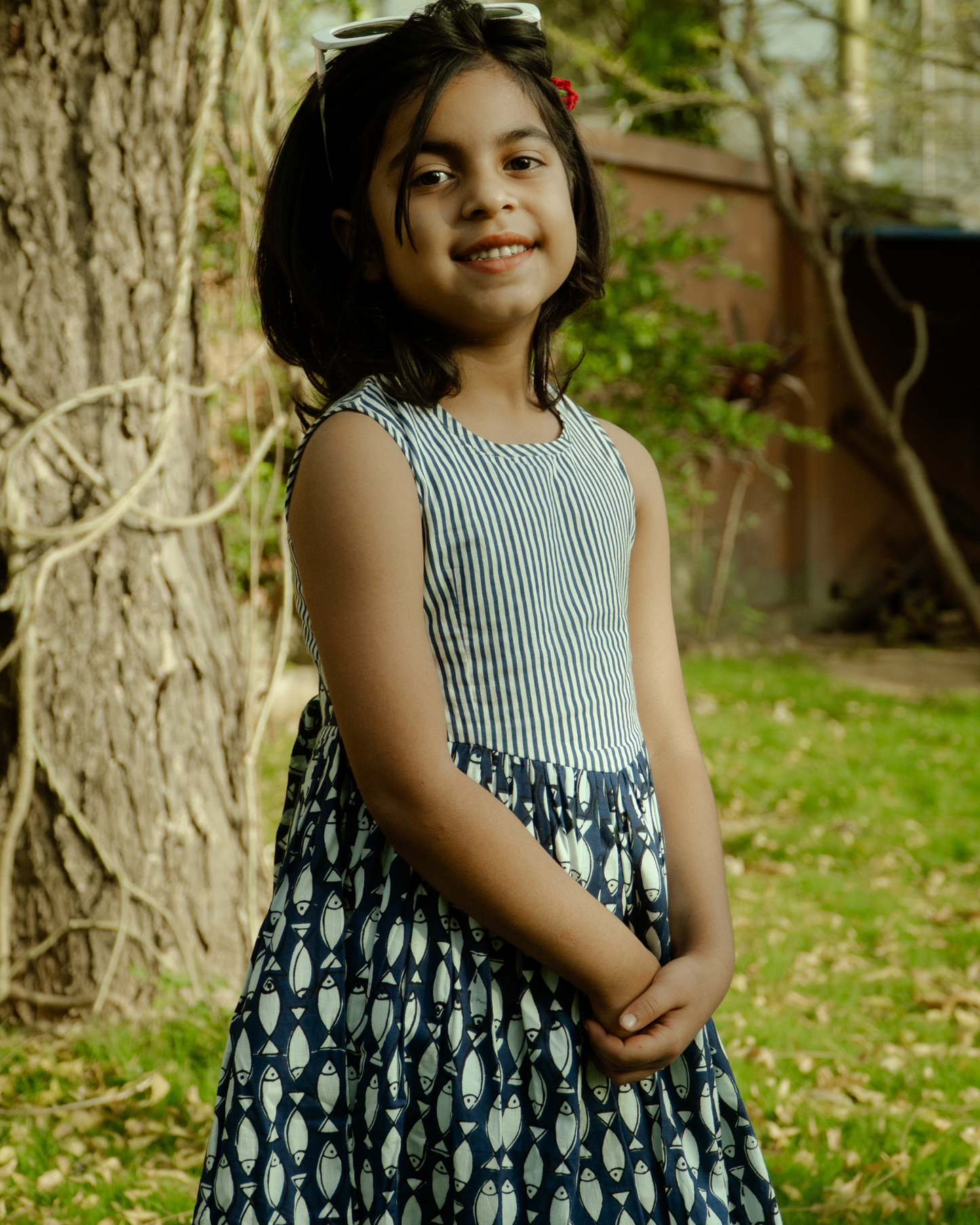 Kids Fish Tales Maxi Dress
