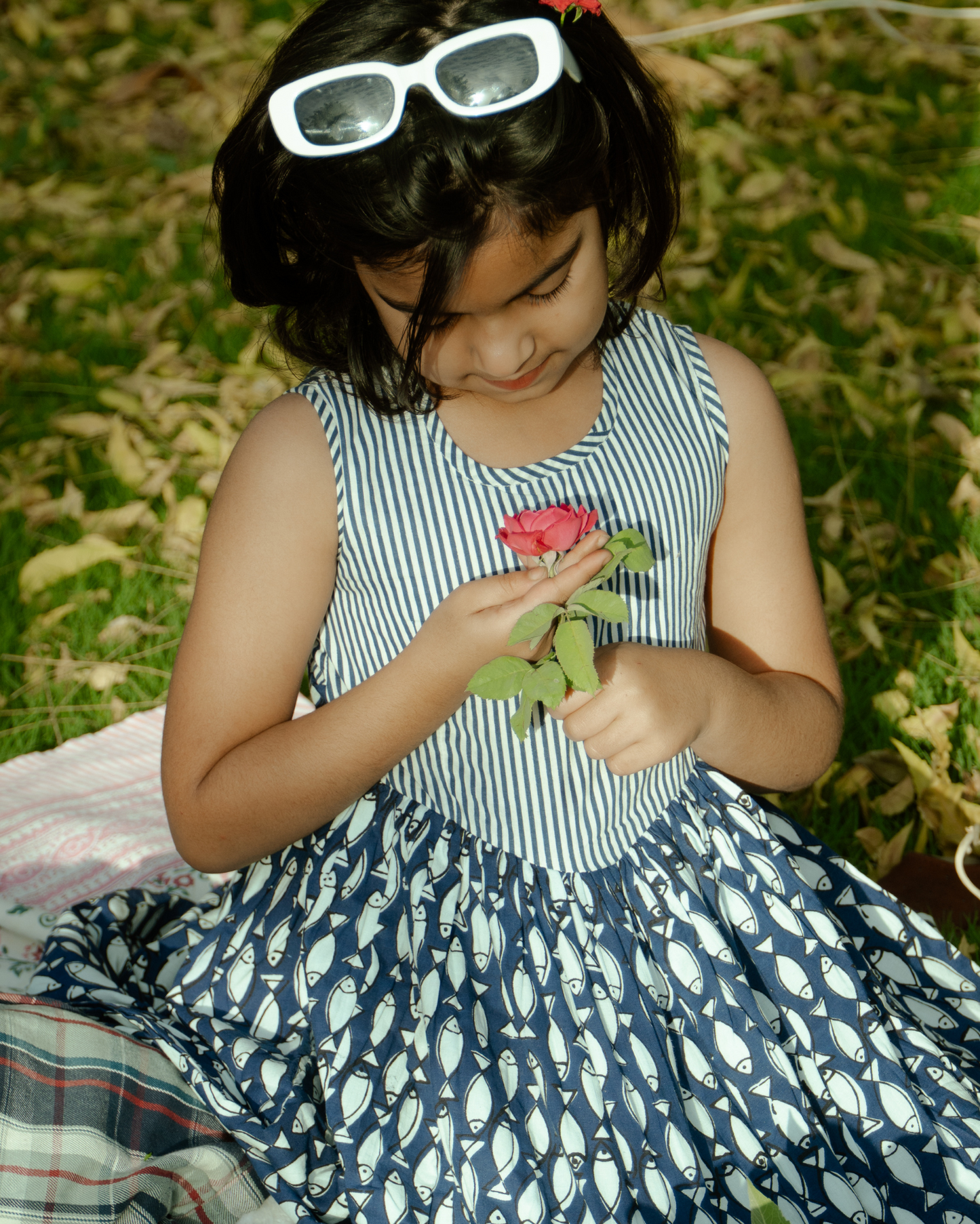 Kids Fish Tales Maxi Dress