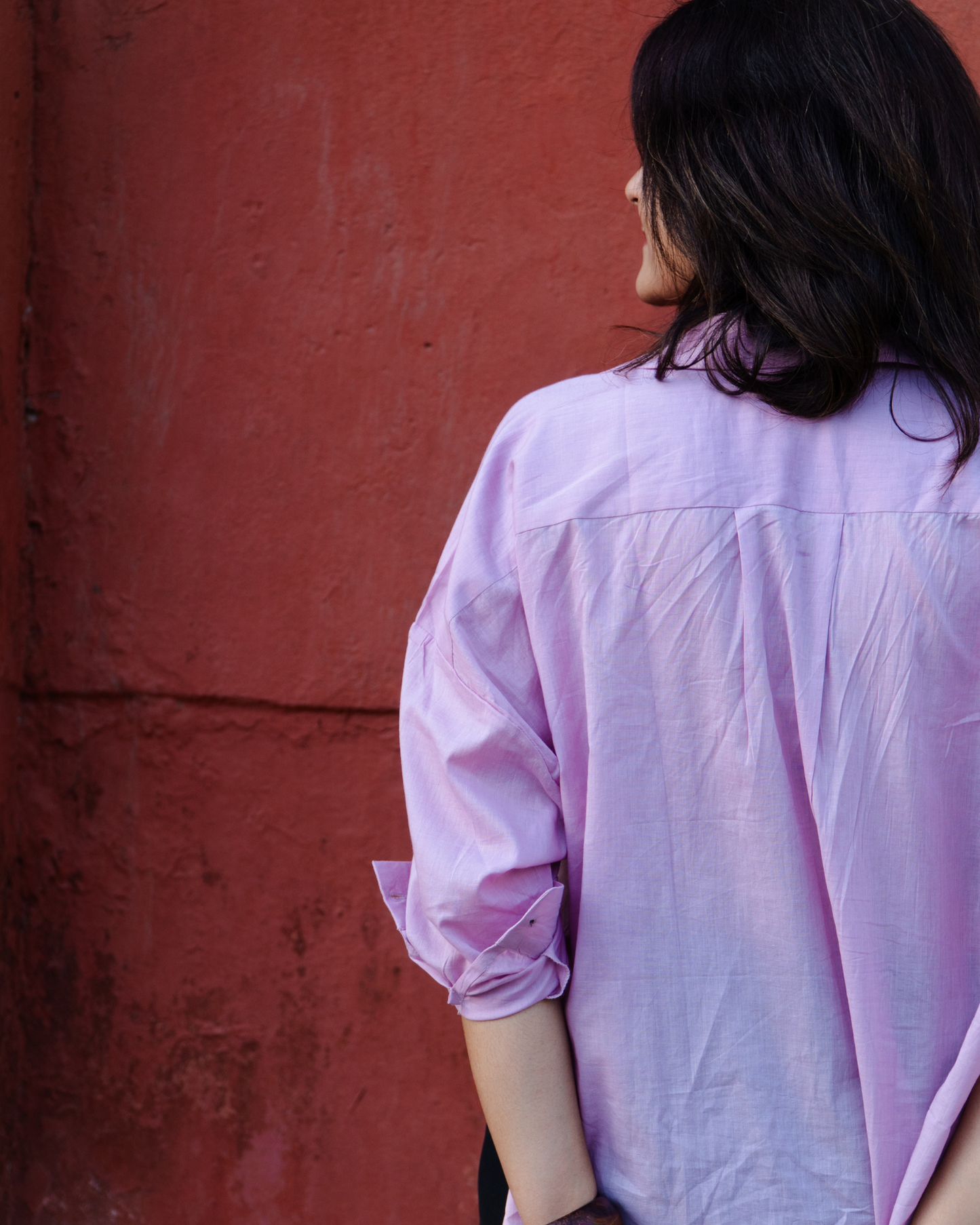LAVENDER FREE SIZE SHIRT