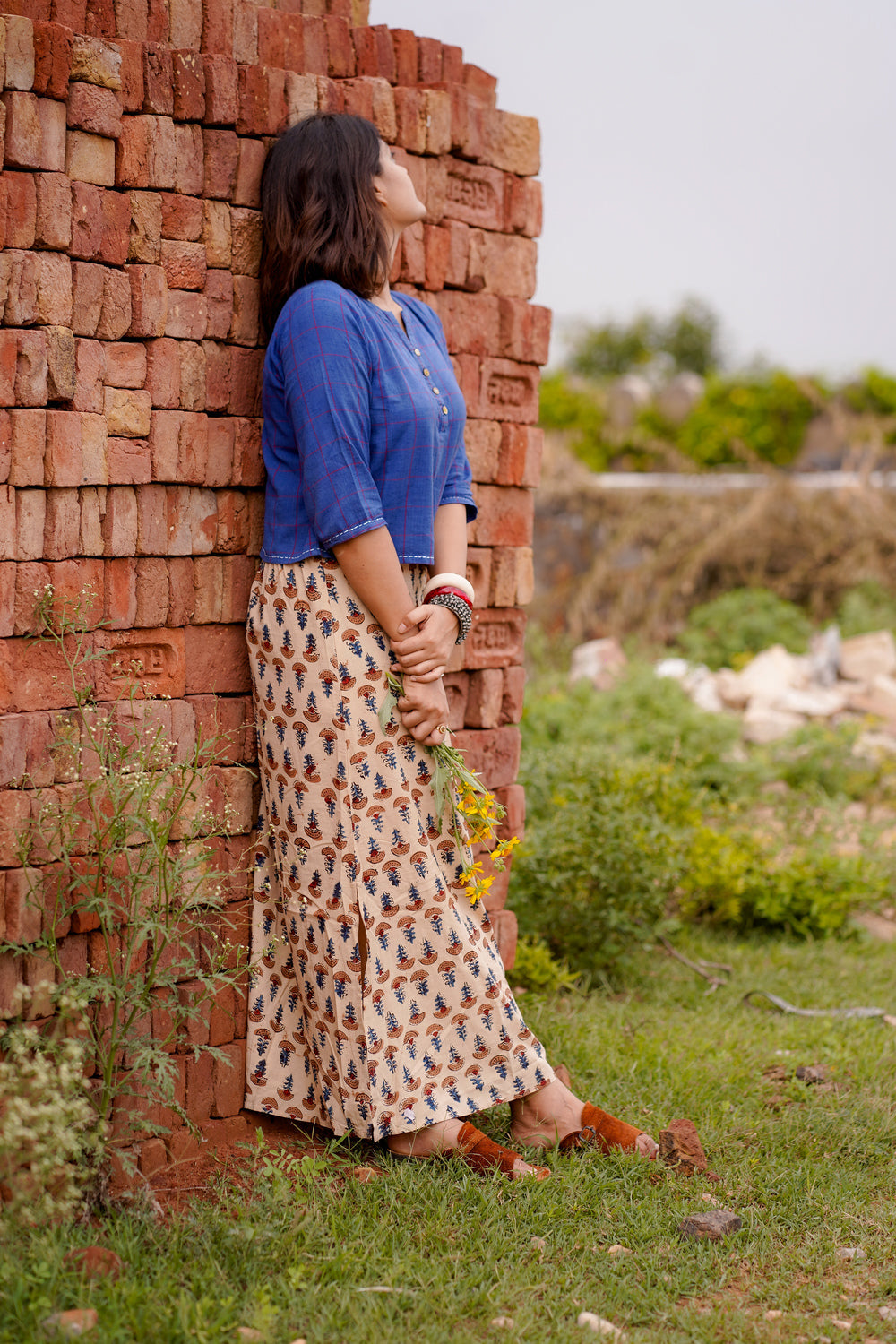 WOMEN SKIRT ZIPPED