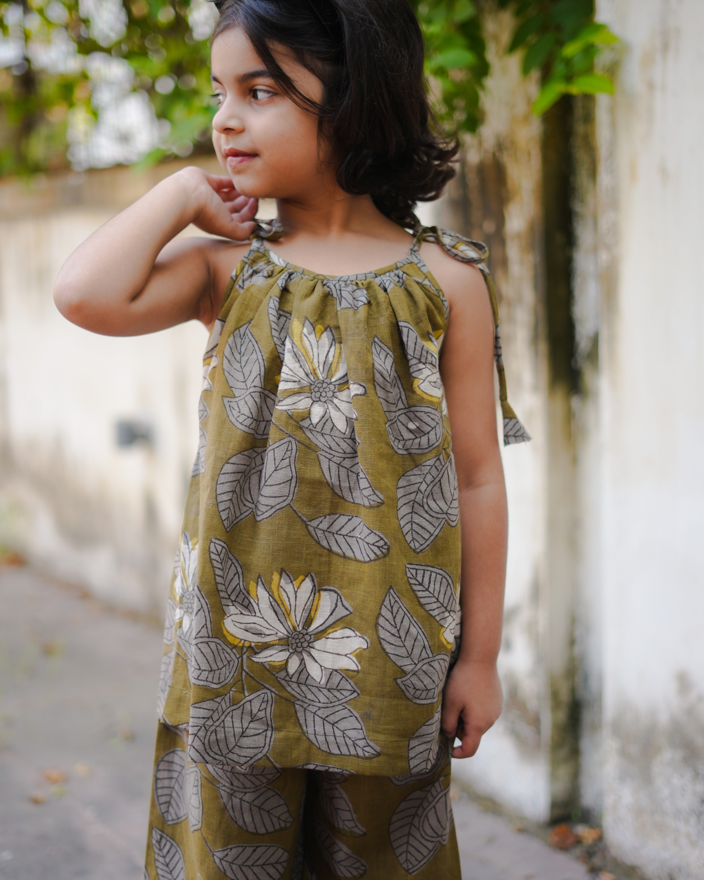 JAHOTA HAND BLOCK PRINTED SLUB COTTON COORD SET