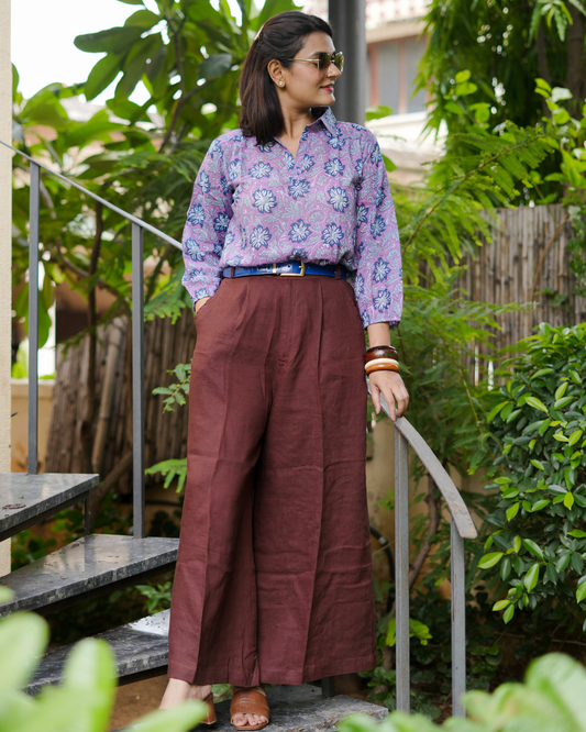 Hand Block Printed Top - Draft - 4