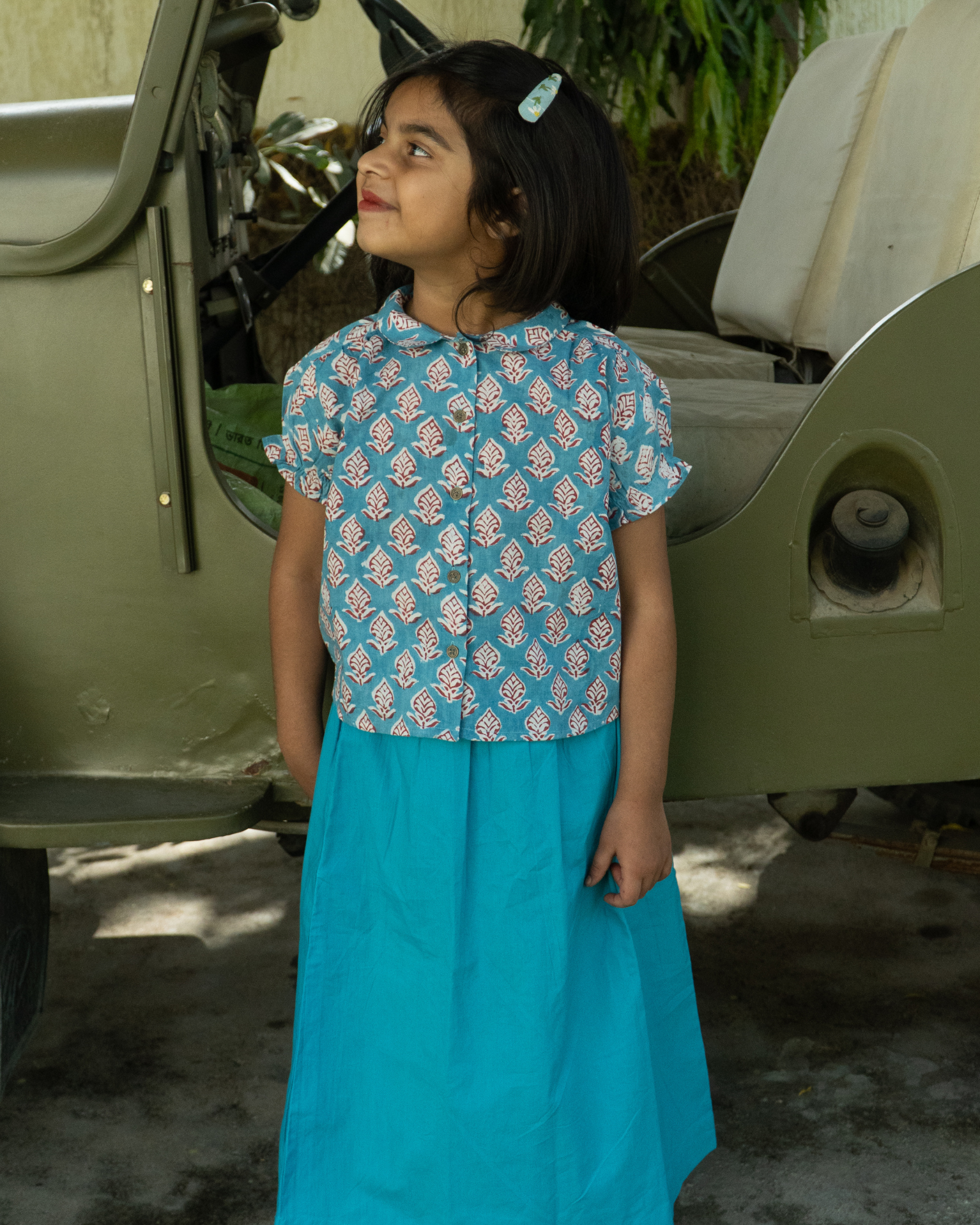 Lagoon Skirt Top Co-ord set