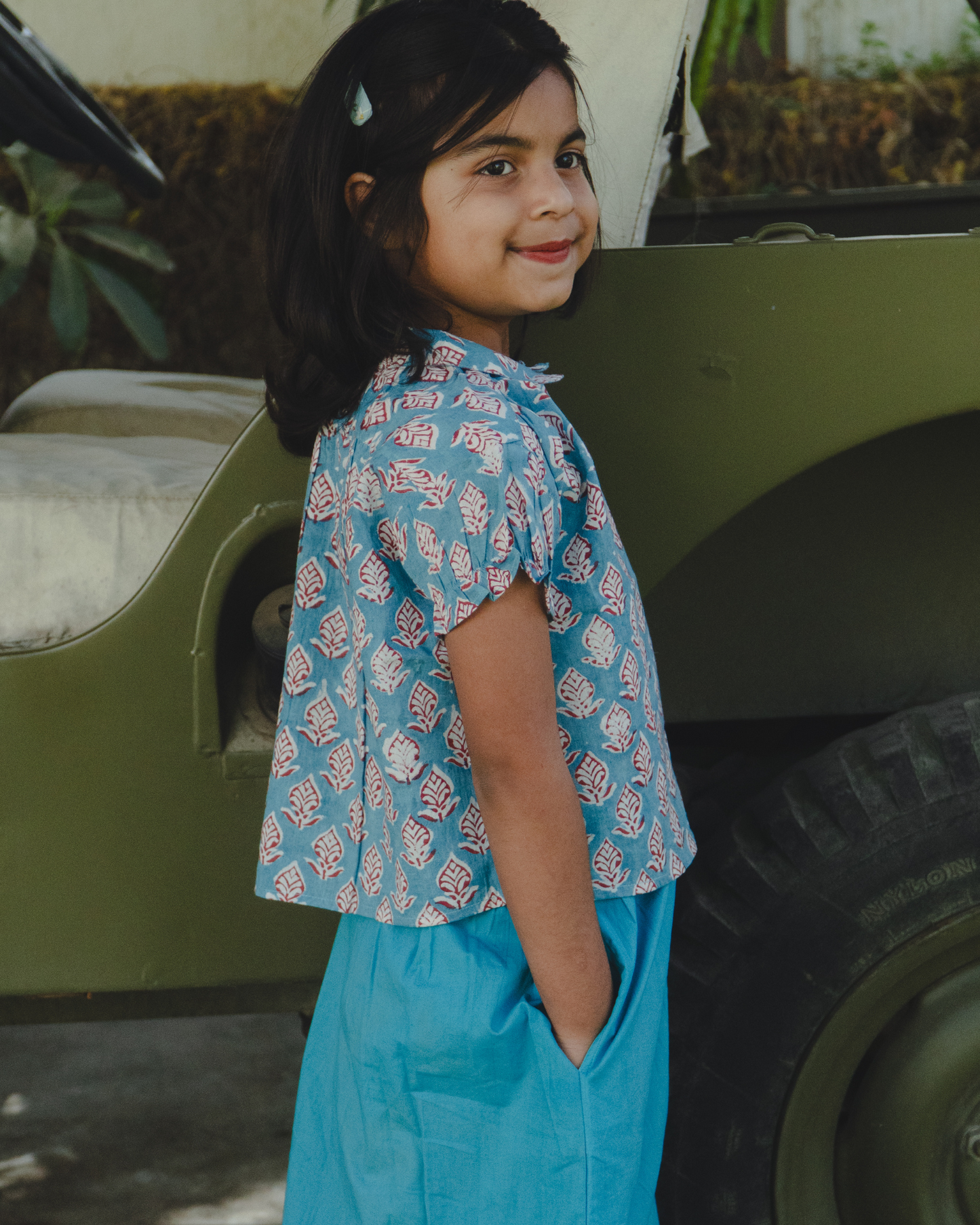 Lagoon Skirt Top Co-ord set