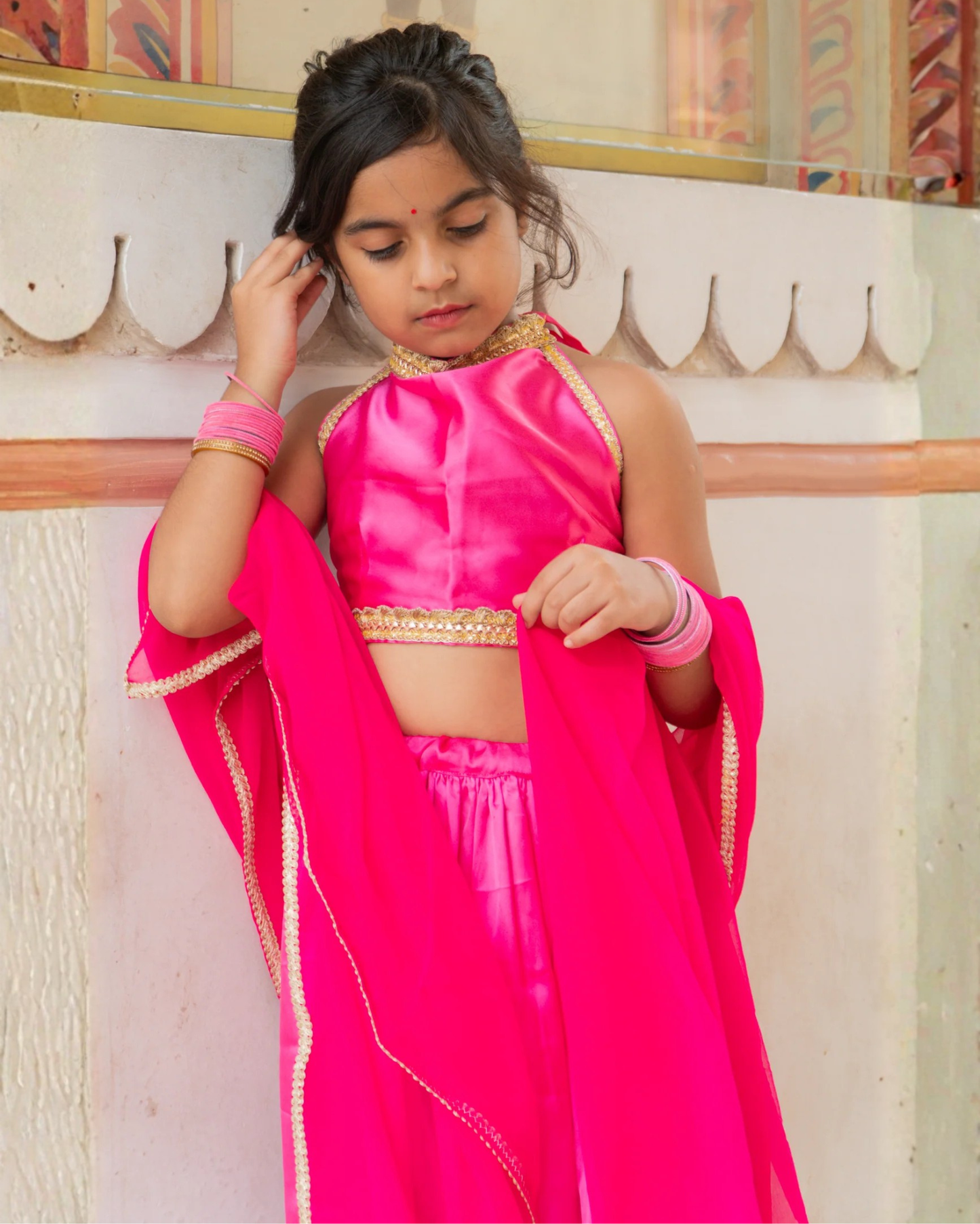 Ruby Lehanga Choli Set