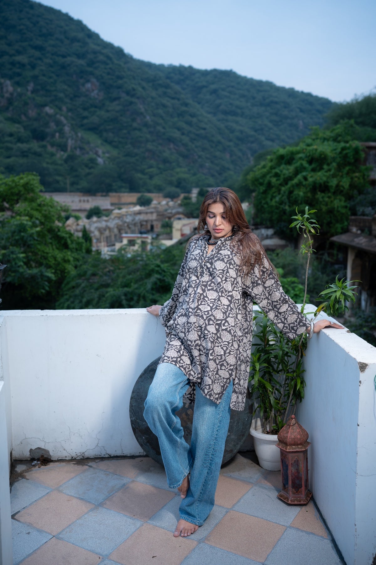 Nishaa Hand Block Printed Tunic