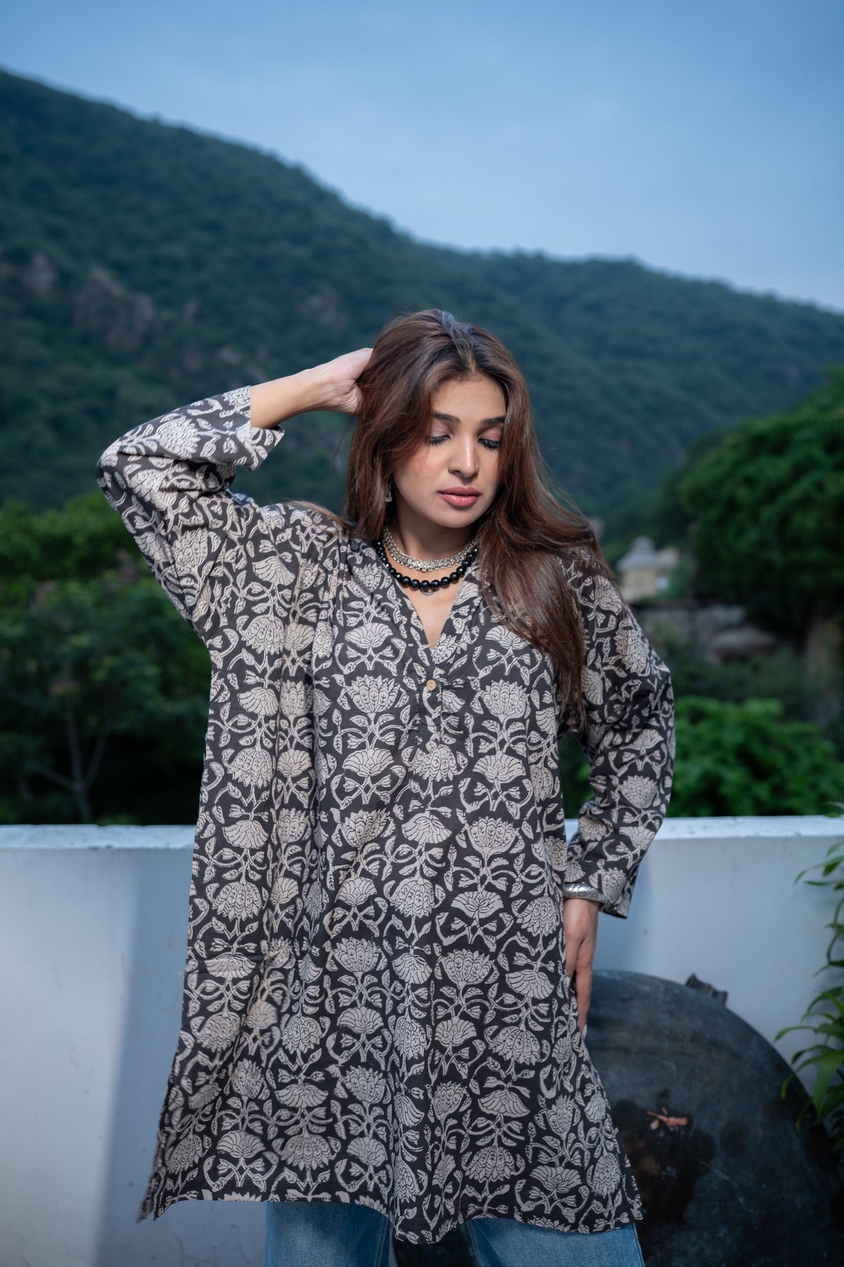 Nishaa Hand Block Printed Tunic