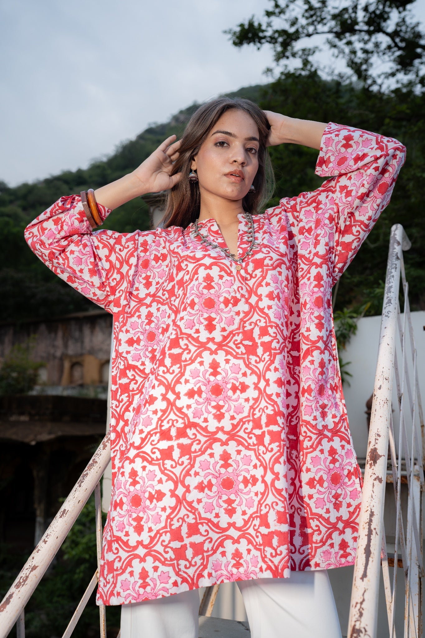 Laalima Hand Block Printed Tunic