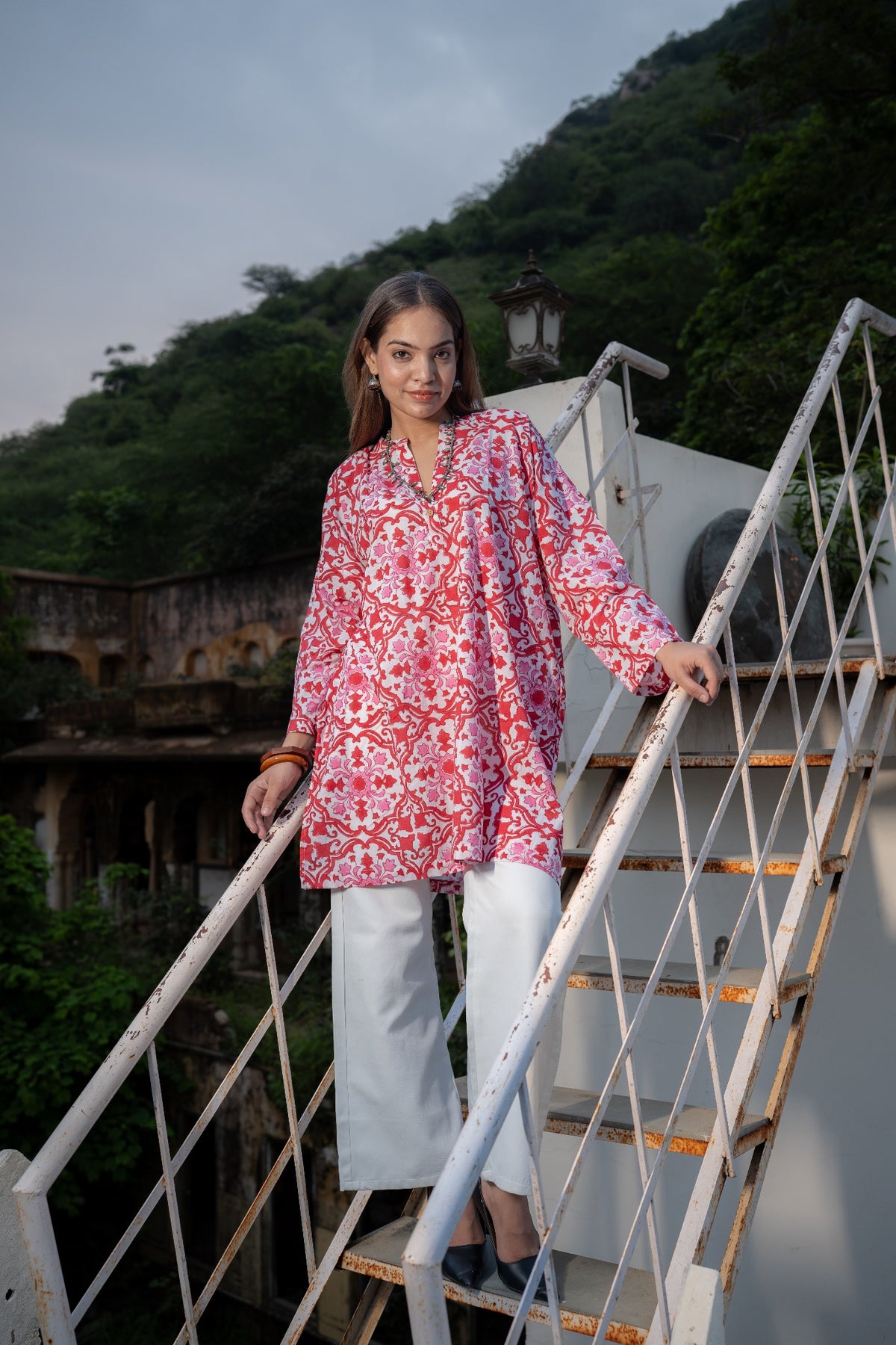 Laalima Hand Block Printed Tunic
