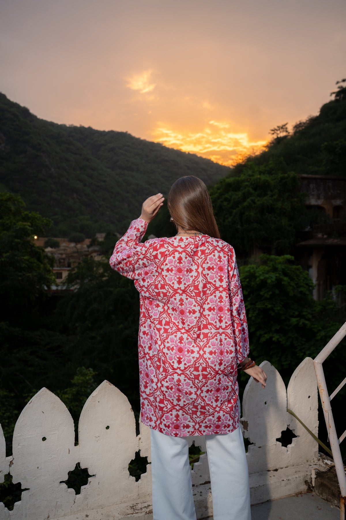 Laalima Hand Block Printed Tunic