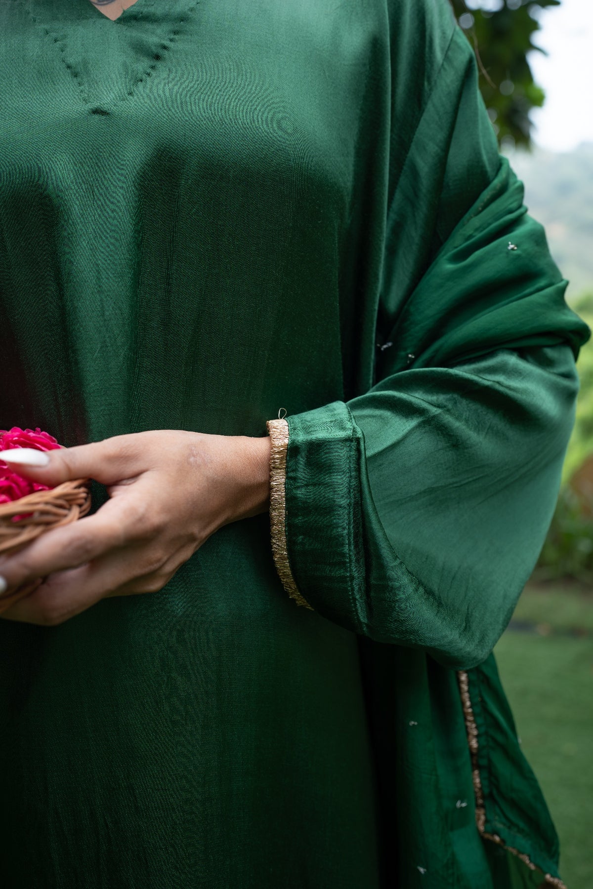 Swarnima Panna Kurta Set