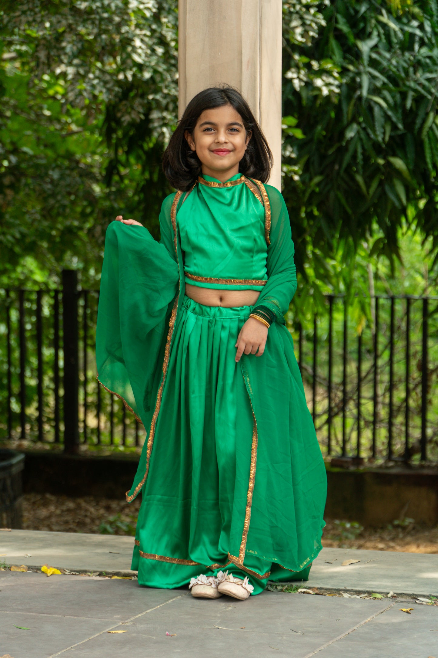 Panna Lehanga Choli Set