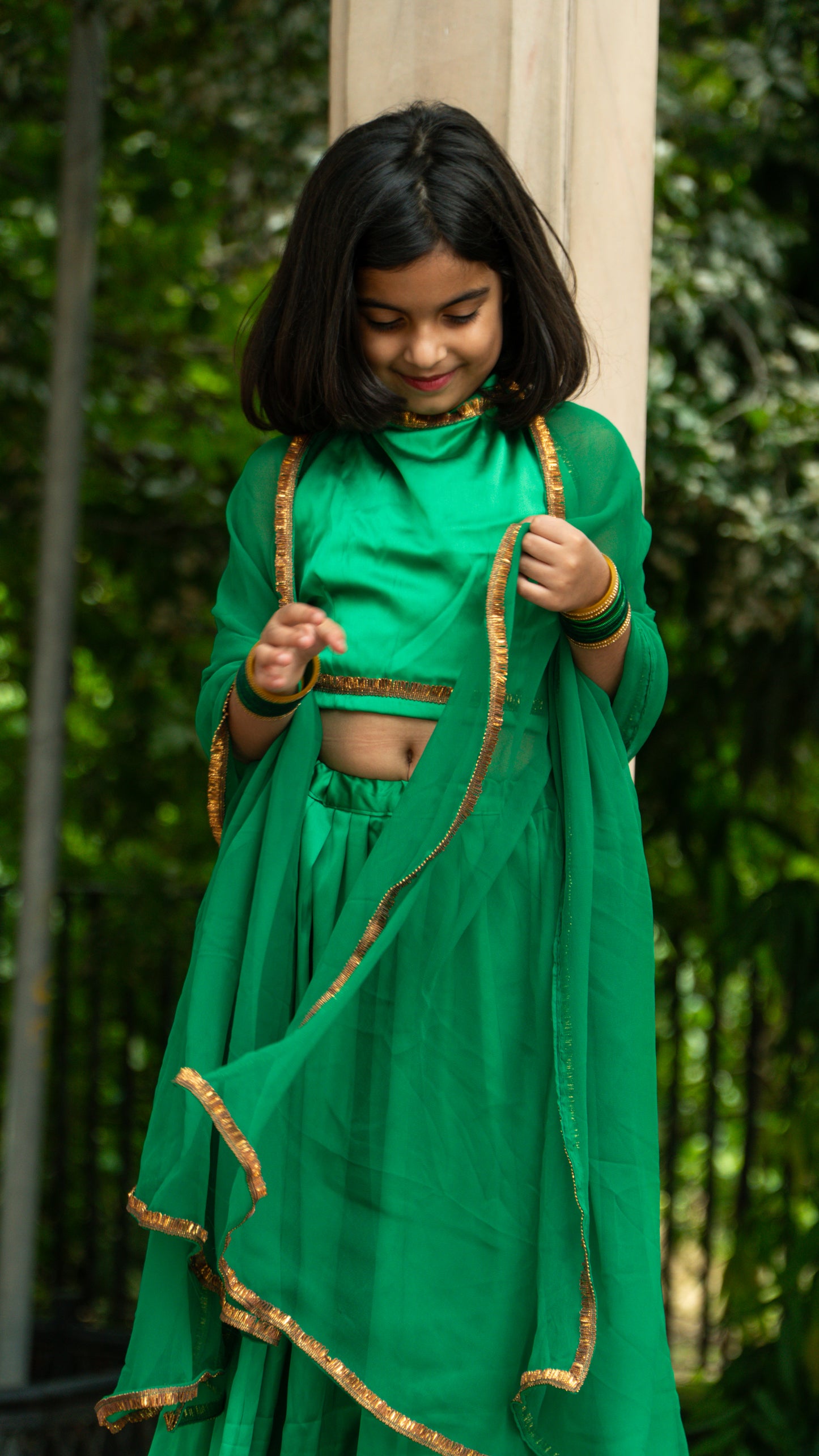 Panna Lehanga Choli Set
